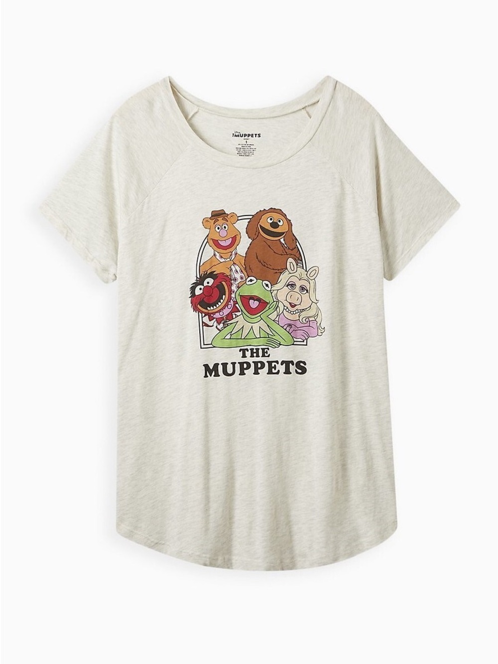 🐸 It's Time to Play the Music! Torrid The Muppets Graphic Raglan Tee 🐷